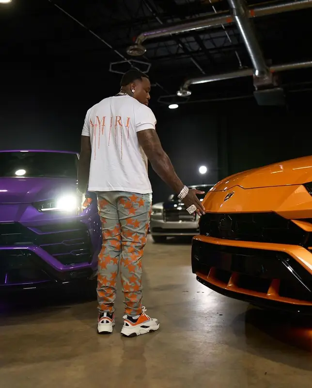 BandMan Kevo outfit in Amiri, Chemist, and Dior, 2022
