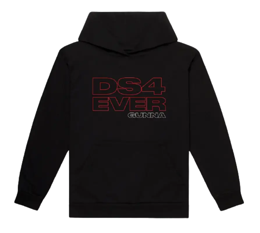 Gunna Merch Drip Black Hoodie $88