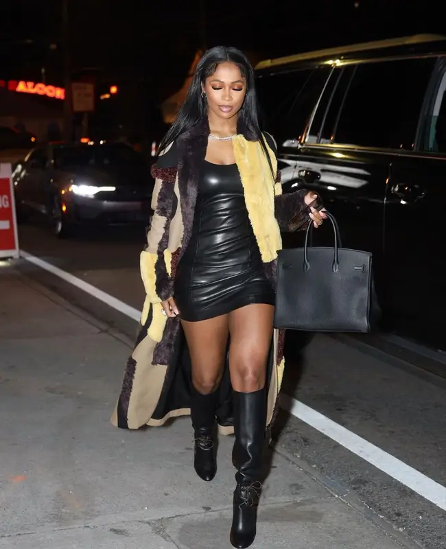 Dess Dior outfit in Kiko Kostadinov, Louis Vuitton, and Hermes, 2022