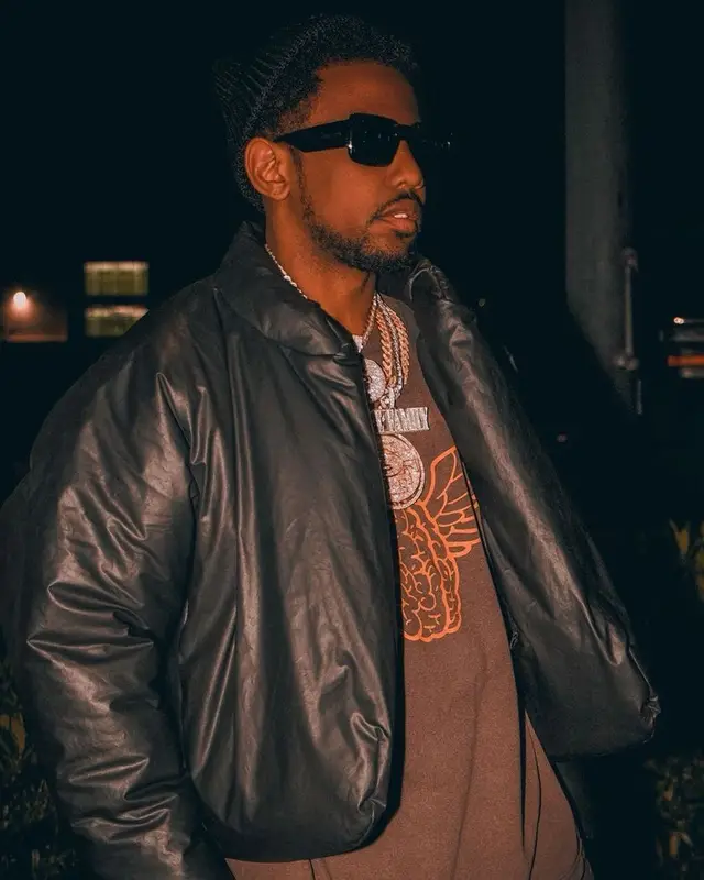 Fabolous outfit in Yeezy, Gallery Dept., and GAP, 2022