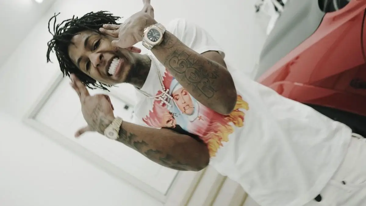 NBA YoungBoy outfit in Father Forgive Me, 2021