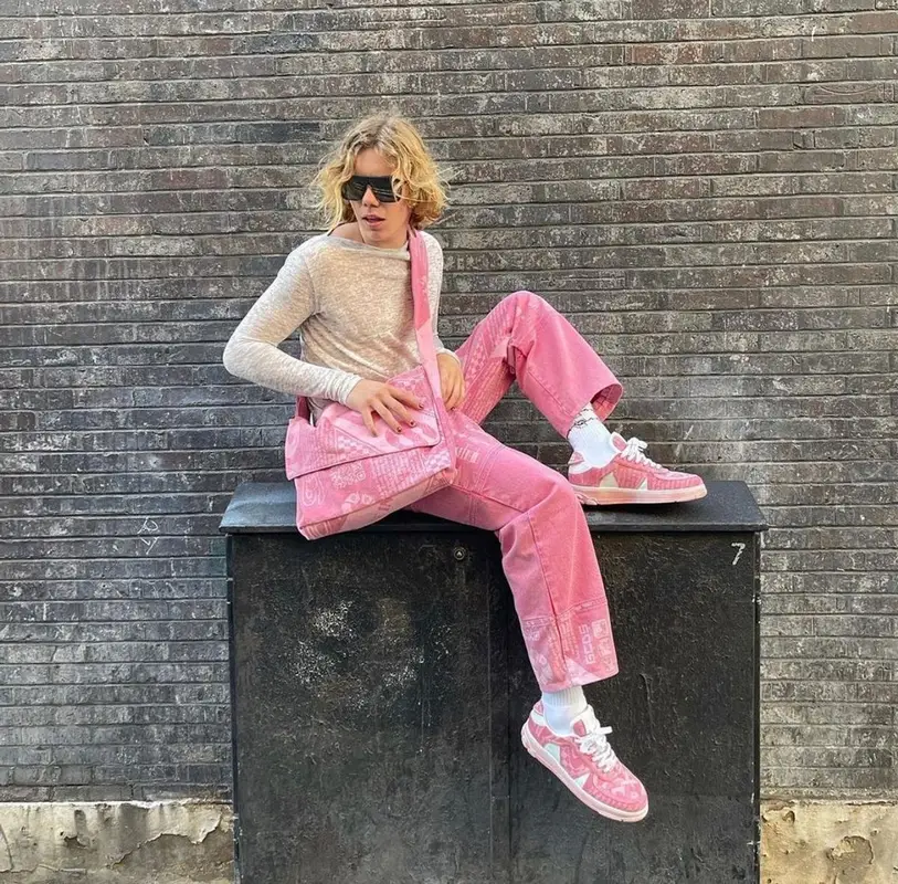 The Kid Laroi outfit in GCDS and Rick Owens, 2021