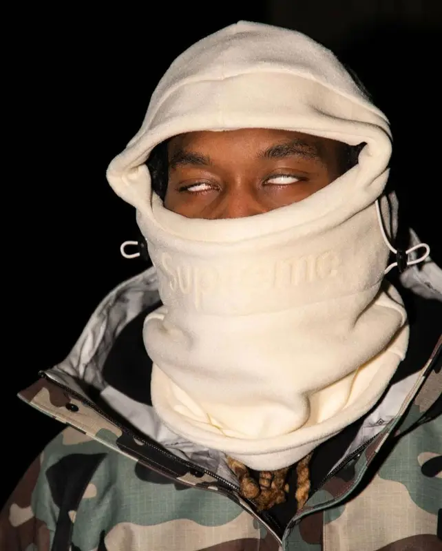 Offset outfit in Stussy, Yeezy, and Supreme, 2022