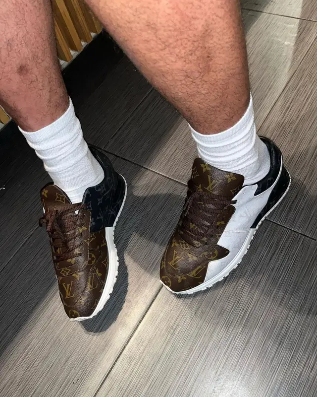 K Suave outfit in Bape and Louis Vuitton, 2022