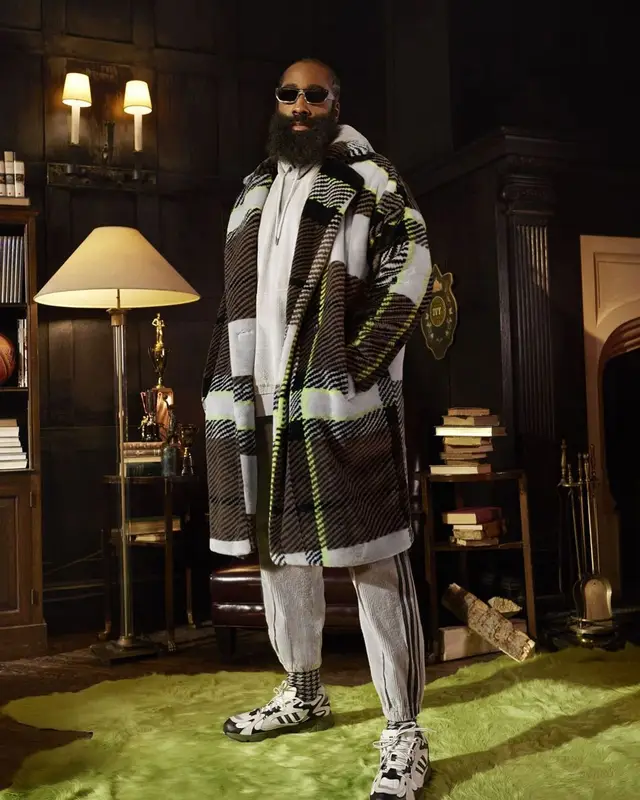 James Harden outfit in Adidas and Ivy Park, 2021