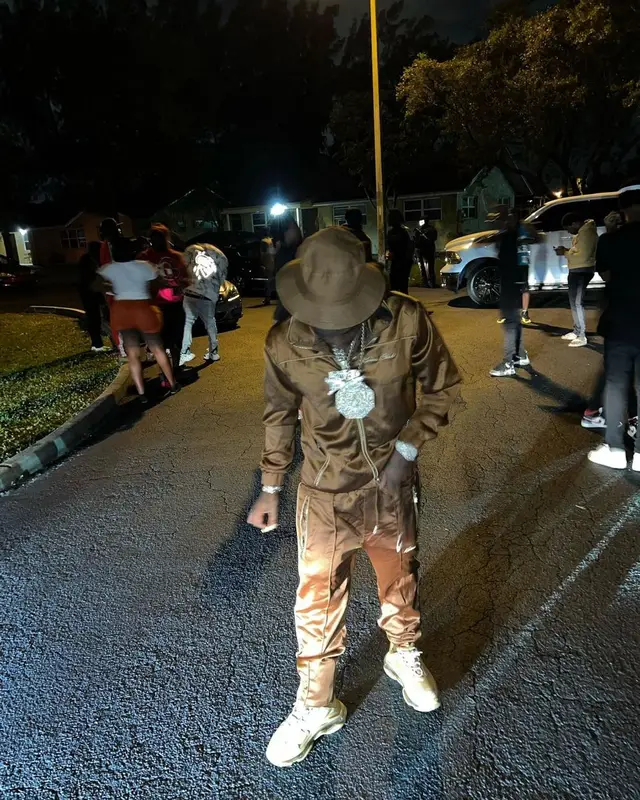 Kodak Black outfit in Keiser Clark and Balenciaga, 2022