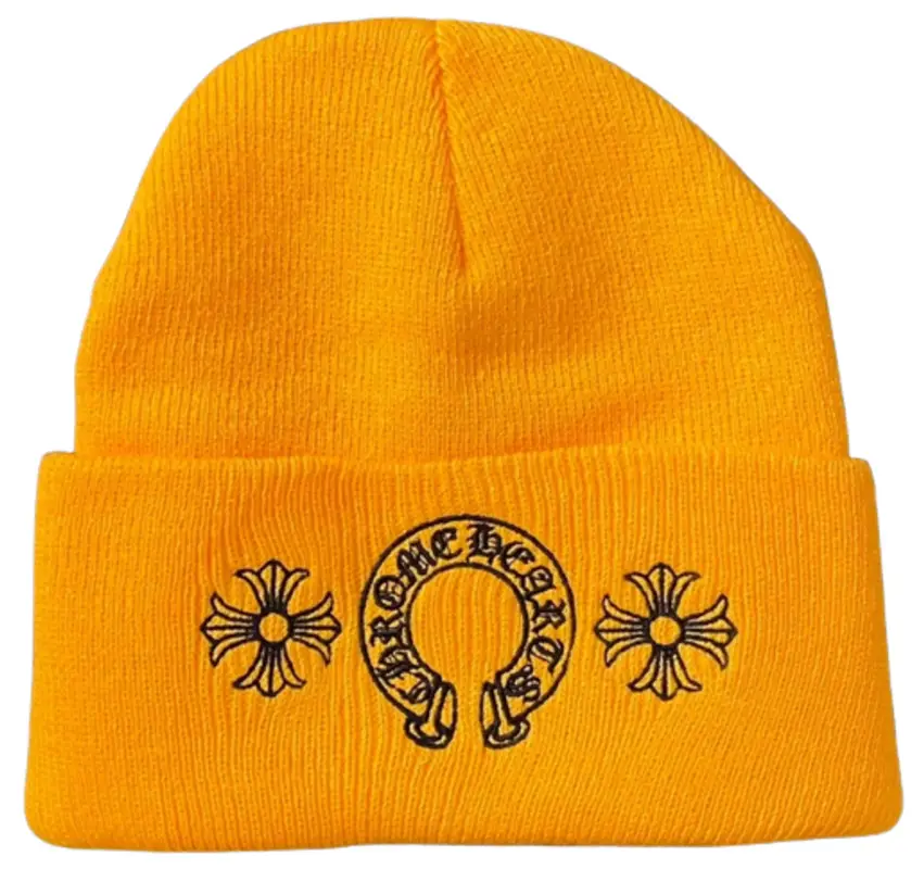 Chrome Hearts Korea 10th Anniversary Exclusive Orange Beanie