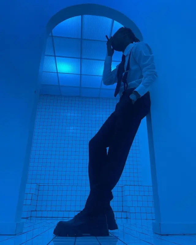 SoFaygo outfit in Prada, 2022