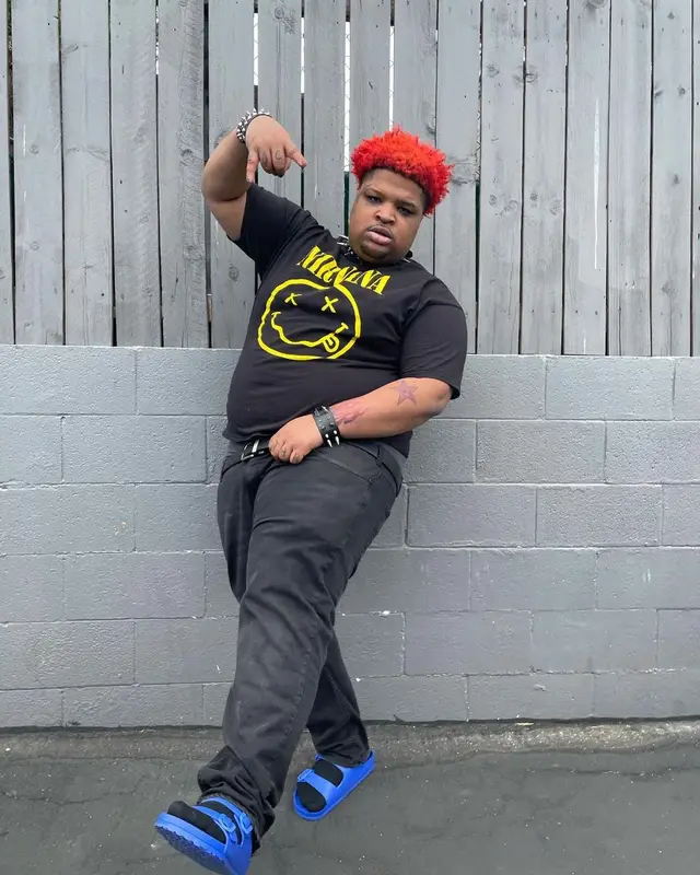 Mario Judah outfit in Nirvana, Levi’s, and No Name, 2021