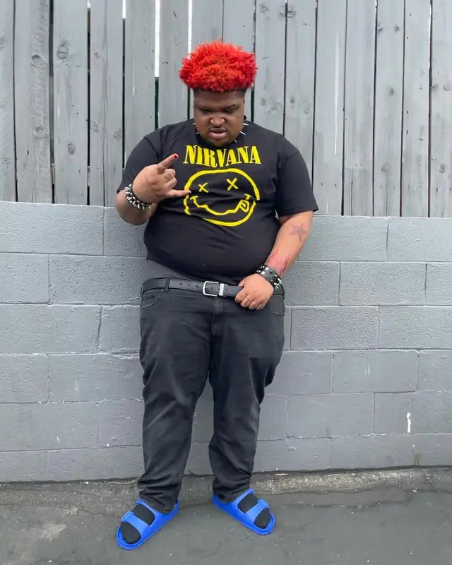 Mario Judah outfit in Nirvana, Levi’s, and No Name, 2021