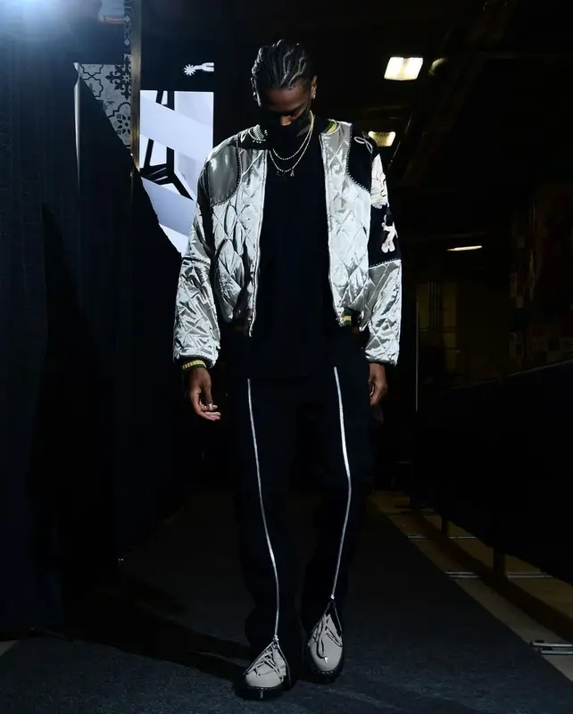 Shai outfit in Kapital, Bottega Veneta, and Rick Owens, 2022