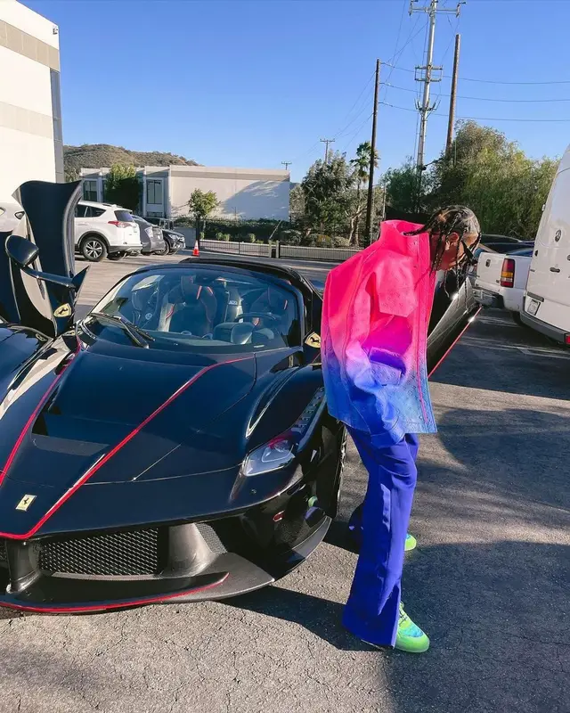 Tyga outfit in Louis Vuitton, 2022