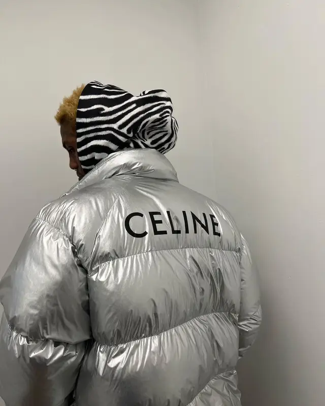 Famous Dex outfit in Celine and Dolce & Gabbana, 2022