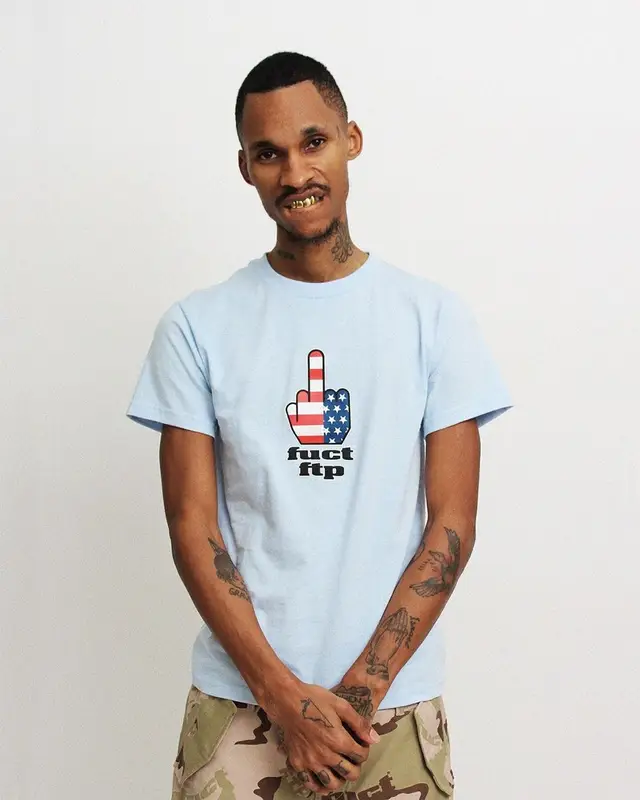 Black Kray outfit in Fuck The Population and Fuct, 2022