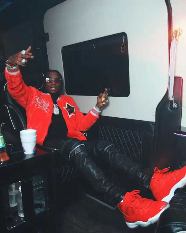 Soulja Boy outfit in Billionaire Boys Club, Amiri, and Jordan, 2022