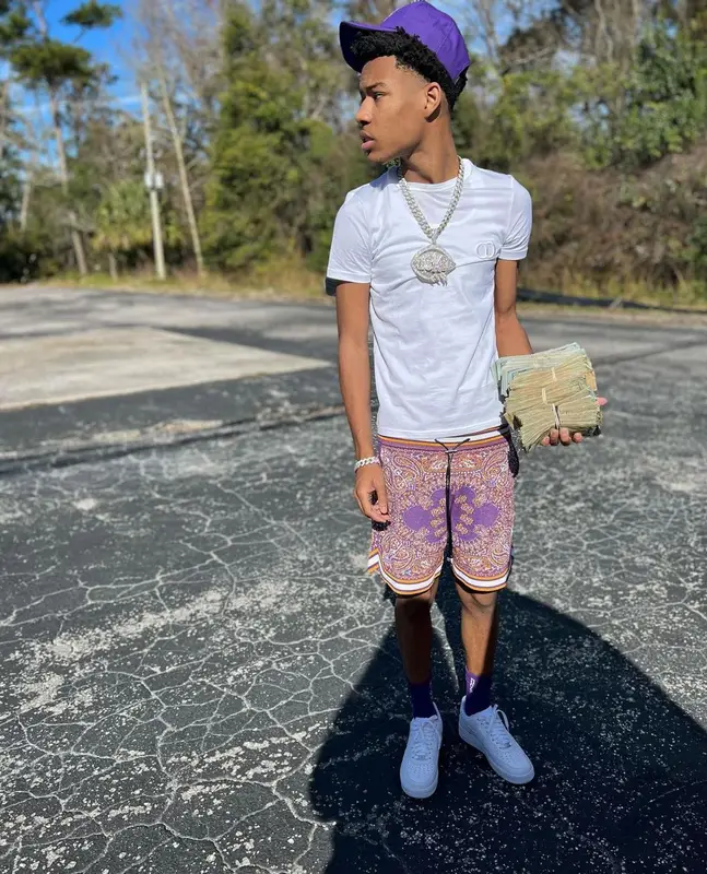 Nardo Wick outfit in Dior, Amiri, and RSVP Gallery, 2022