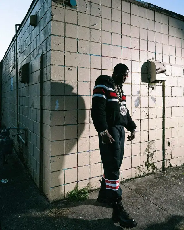 Gucci Mane outfit in Prada and Cartier, 2022