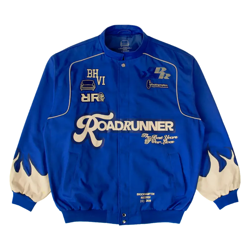 Brockhampton Merch Roadrunner Racing Jacket | WHAT'S ON THE STAR?