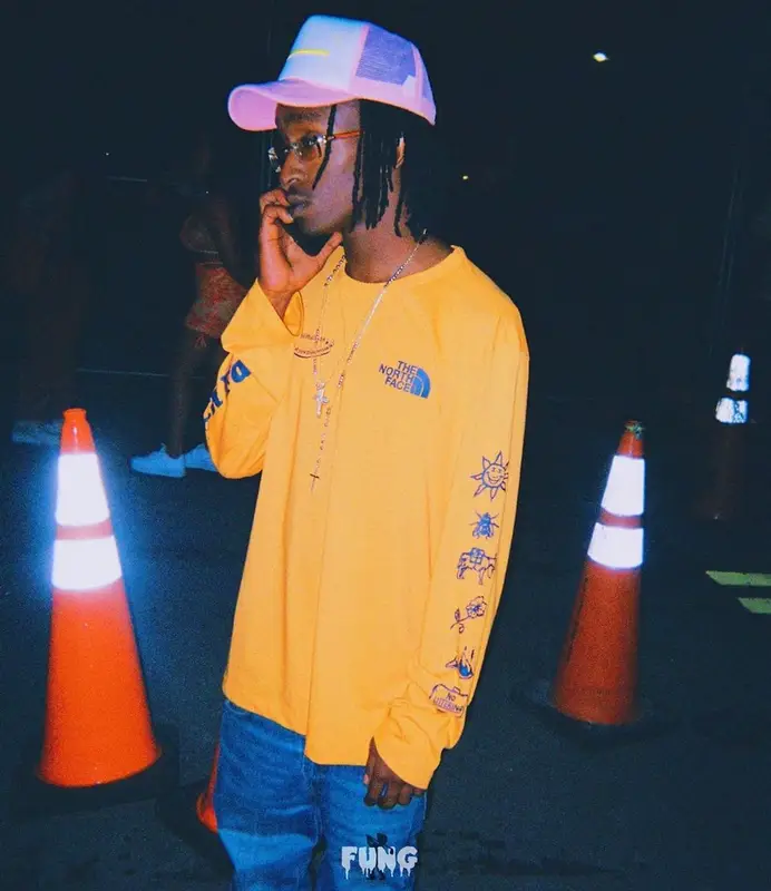 KayCyy outfit in The North Face, Cartier, and WeAr, 2021