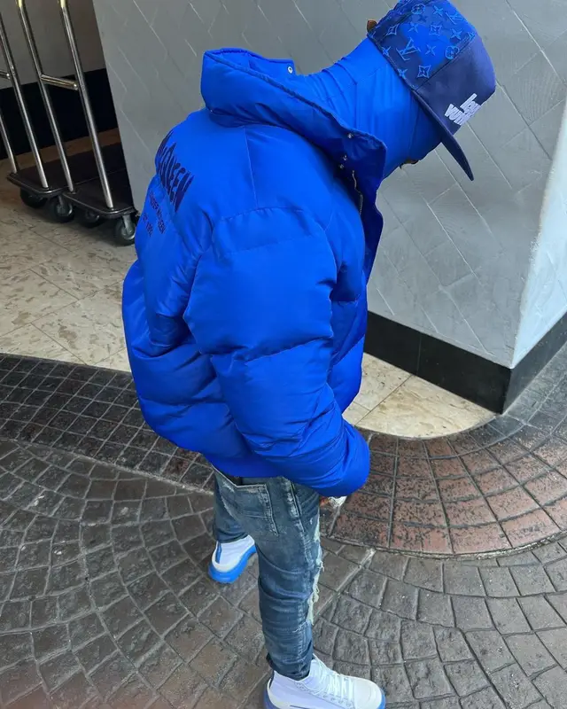 DaBaby outfit in Alexander McQueen, Amiri, and Louis Vuitton, 2022