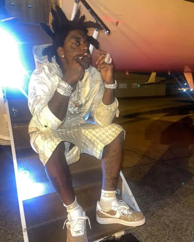 Kodak Black outfit in Dior, 2022