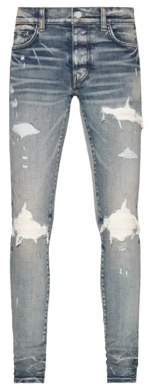 Amiri Mx1 Ultra Suede Clay Indigo Jeans | WHAT'S ON THE STAR?
