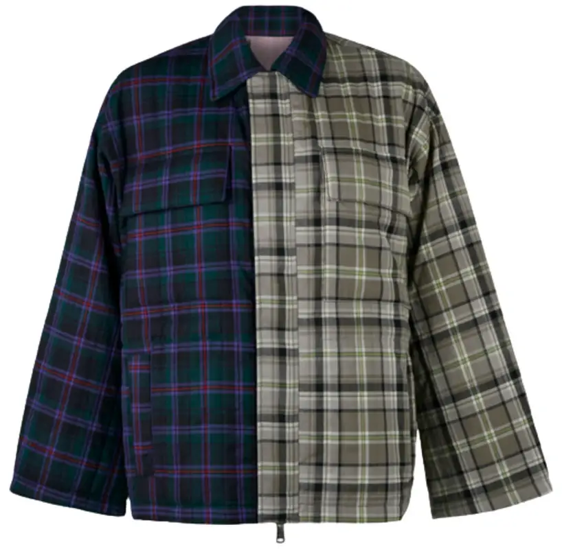 Vivienne Westwood Ben Quilted Kaban Tartan Jacket $1070