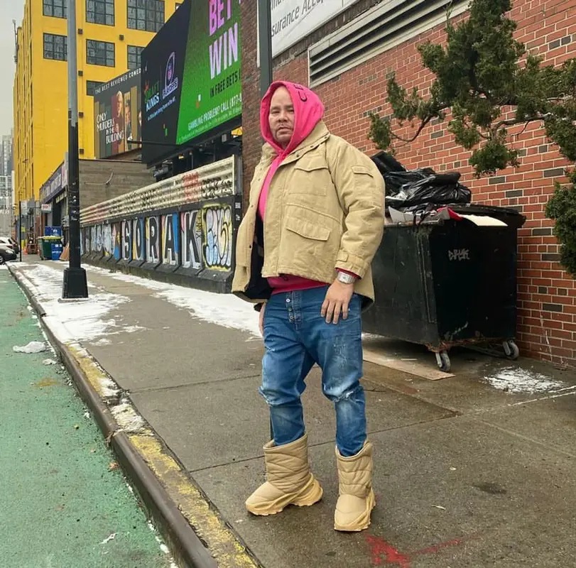 Fat Joe outfit in Celine and Yeezy, 2022
