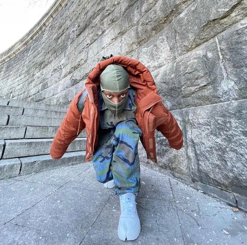 Bloody Osiris outfit in Vetements, Maison Margiela, and Junya Watanabe, 2022