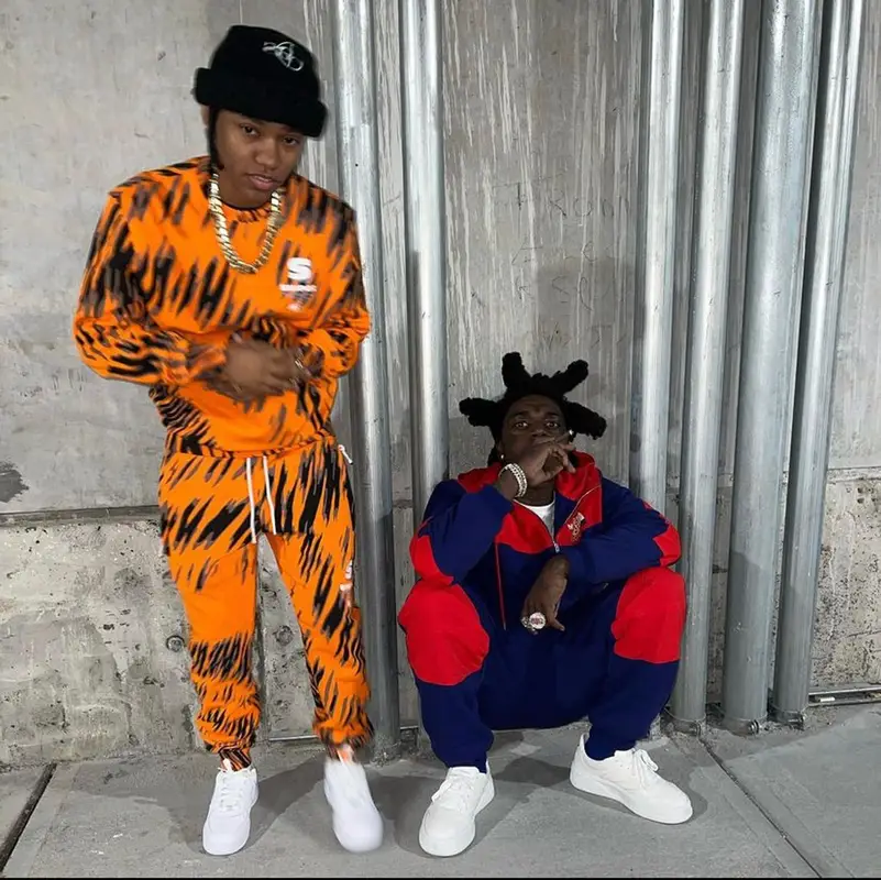 Kodak Black outfit in Gucci and The North Face, 2022