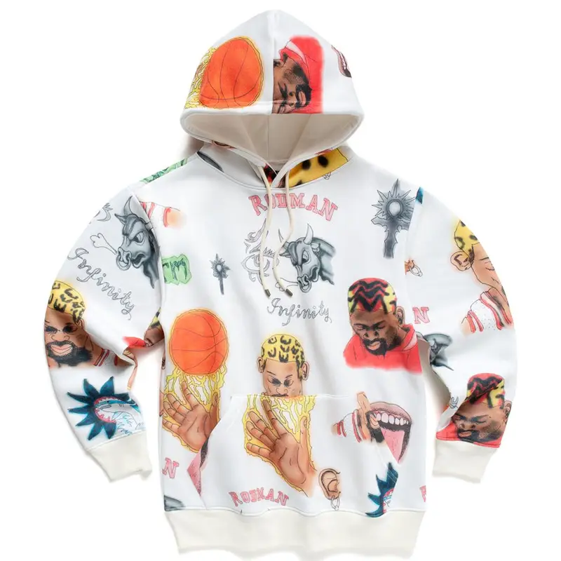 Market Smiley Market Rodman Doodles Hoodie $95