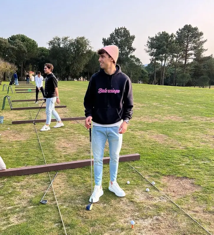 Joao Felix outfit in Balenciaga, Alexander McQueen, and Vans, 2022