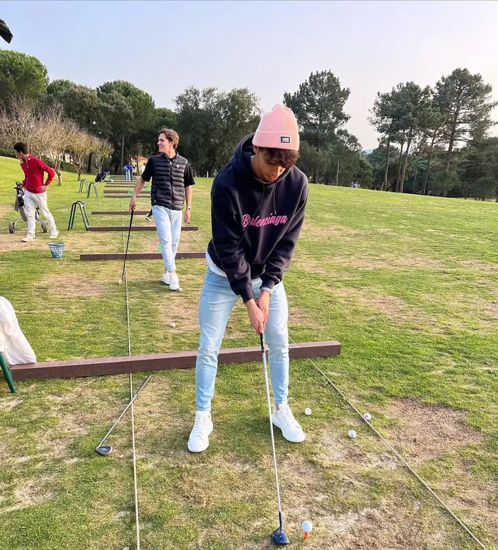 Joao Felix outfit in Balenciaga, Alexander McQueen, and Vans, 2022