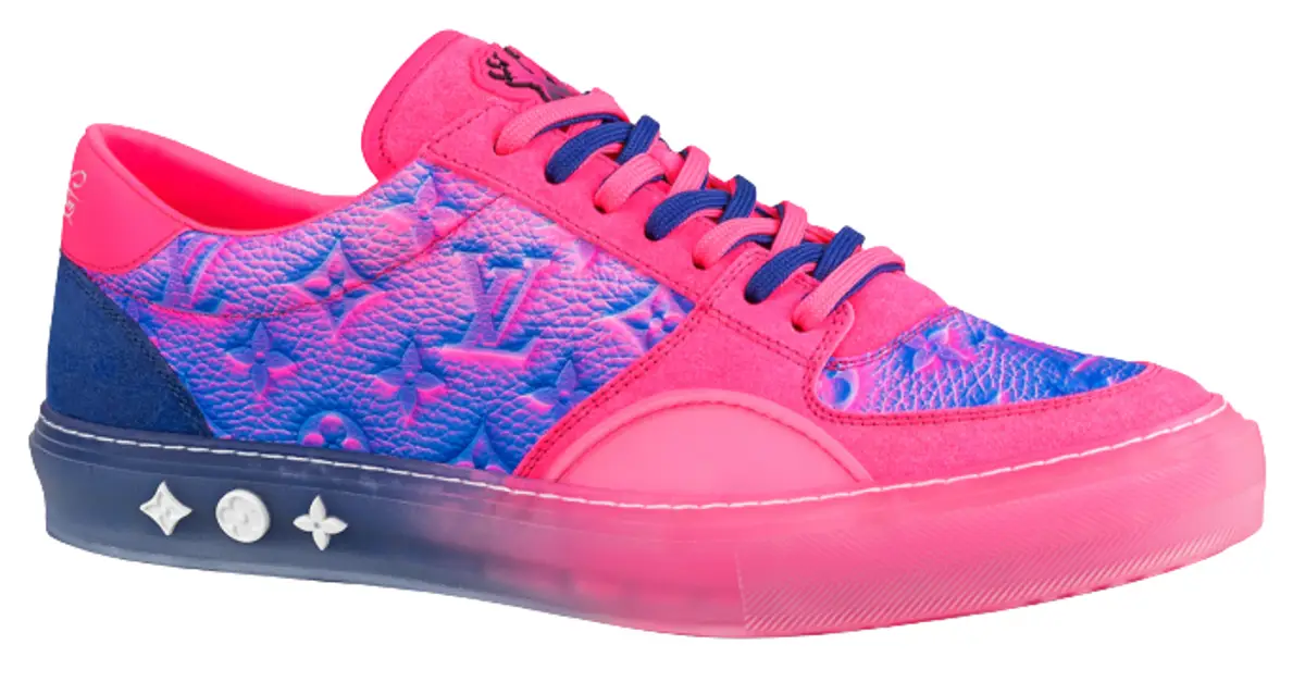 Louis Vuitton Charlie Sneakers Recycled Mixed Materials and Bioplastic Pink  2250941