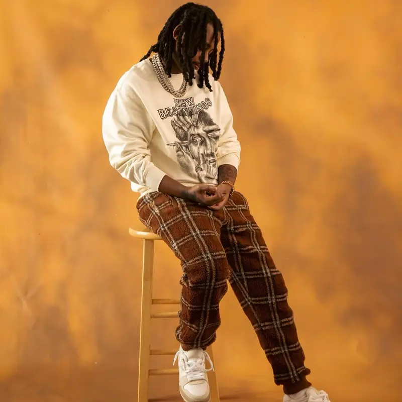 Babyface Ray outfit in Pas Une Marque, Burberry, and Fendi, 2022