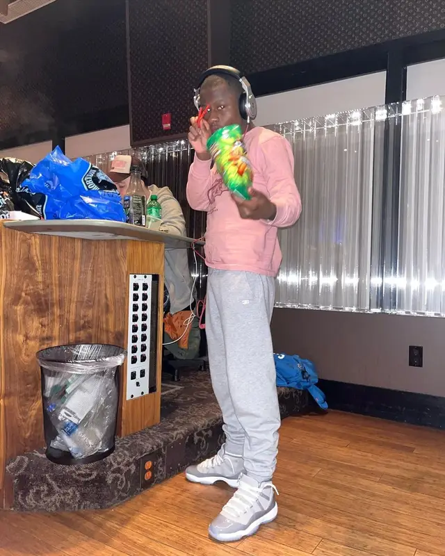 Bouba Savage outfit in Human Made, Jordan, and Lil Uzi Vert Merch, 2022