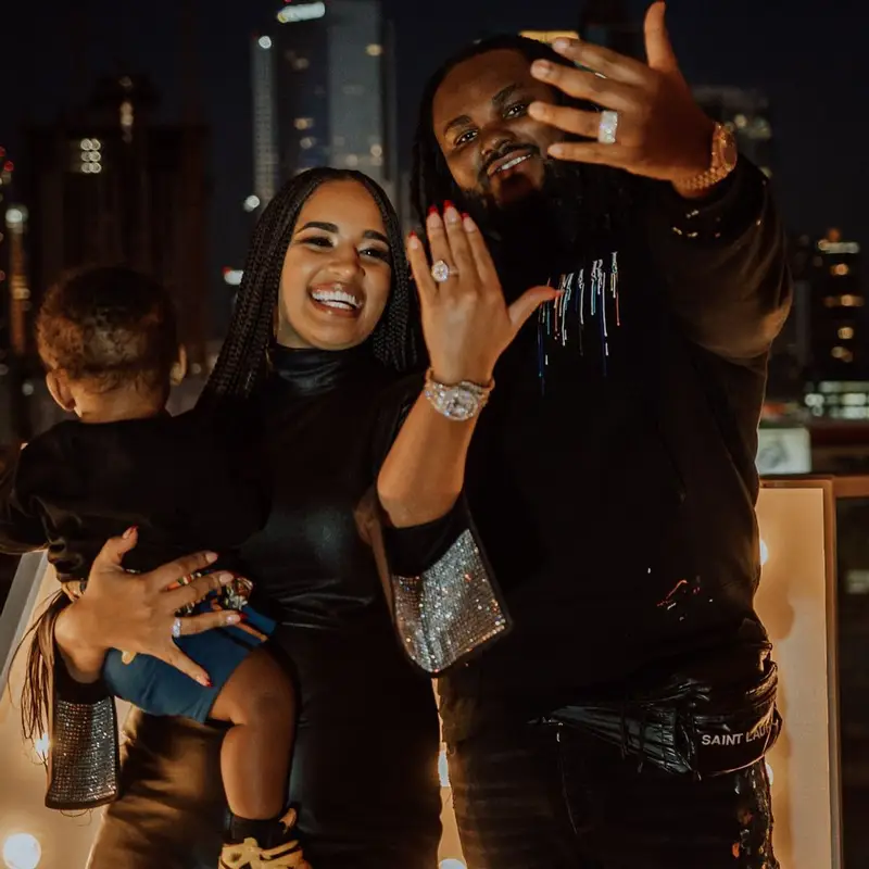 Tee Grizzley outfit in Amiri and Dior, 2022