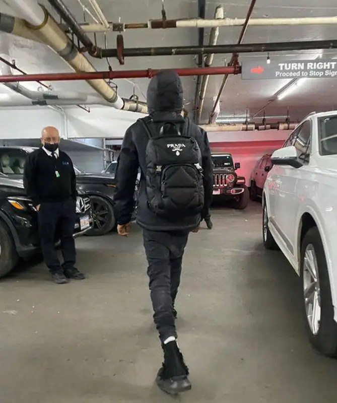 KayCyy outfit in Prada, Rick Owens, and Balenciaga, 2022