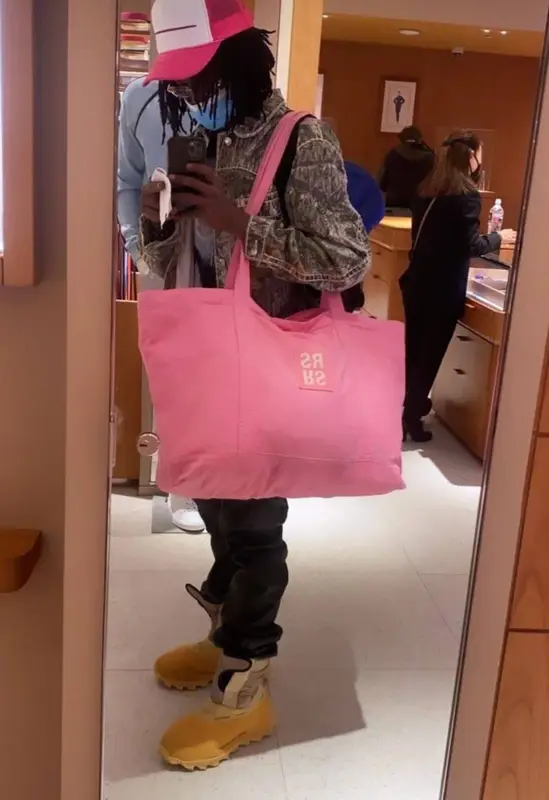 KayCyy outfit in Yeezy, Raf Simons, and Cartier, 2022
