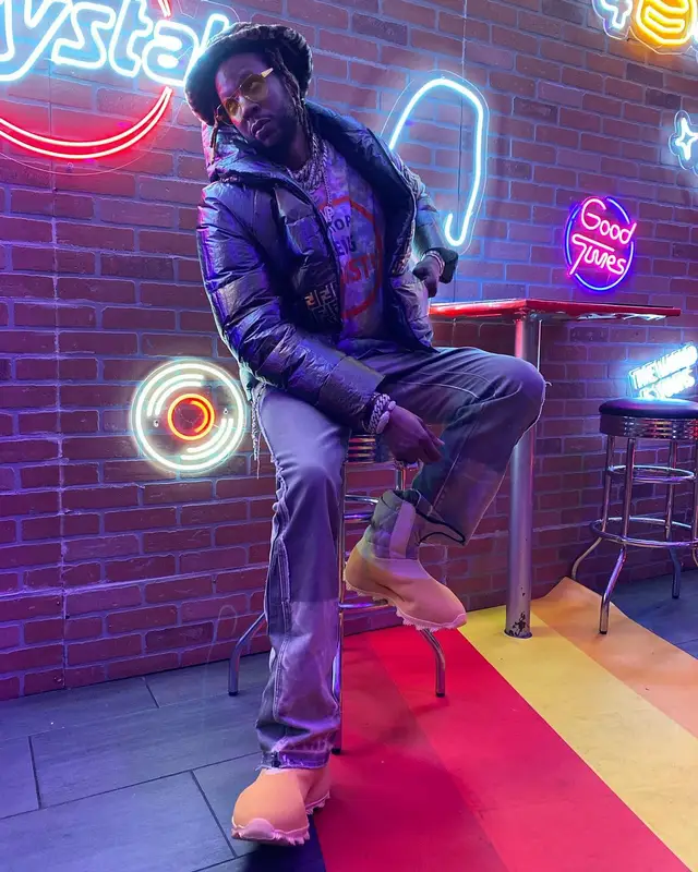 2 Chainz outfit in Gallery Dept., Yeezy, and Fendi, 2022