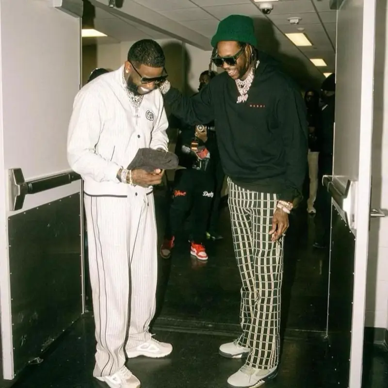 2 Chainz outfit in Marni, Jordan, and Louis Vuitton, 2022