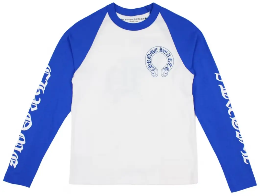 CHROME HEARTS Blue Long Sleeve T-Shirts – AOSITRY