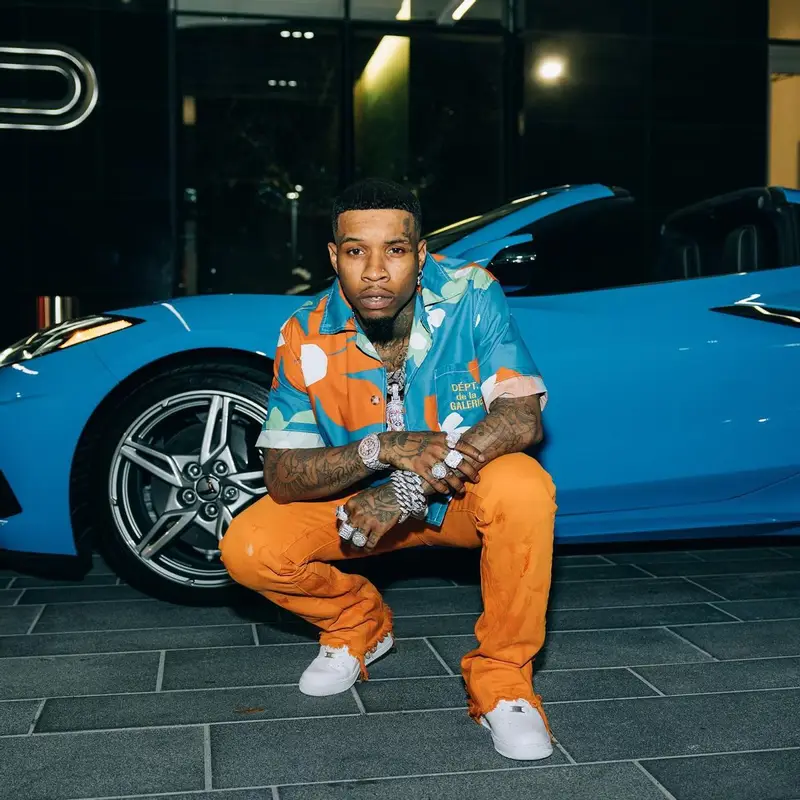 Tory Lanez outfit in Gallery Dept. and Nike, 2022