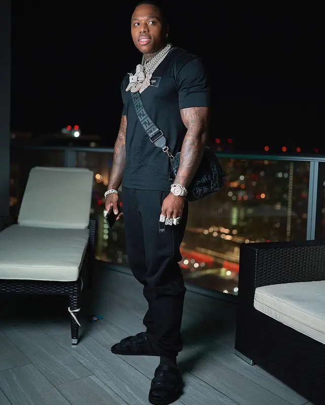 BandMan Kevo outfit in Fendi, 2022