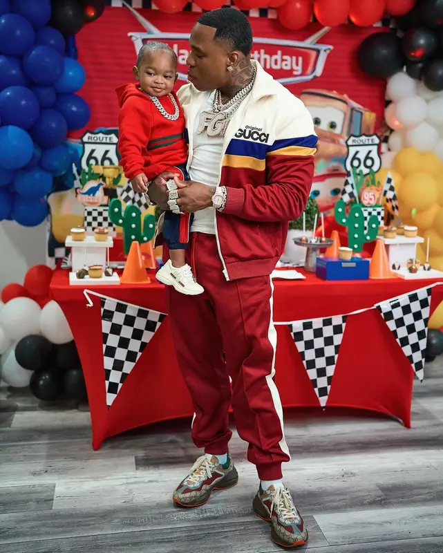 BandMan Kevo outfit in Gucci, 2022