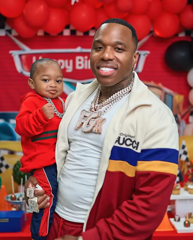 BandMan Kevo outfit in Gucci, 2022