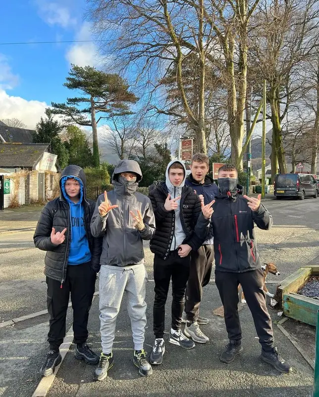 Central Cee outfit in Nike, Asics, and Arc'teryx, 2022