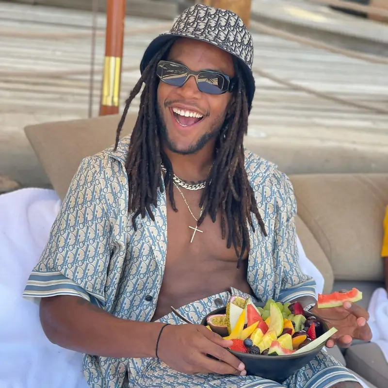 Renato Sanches outfit in Prada and Dior, 2021