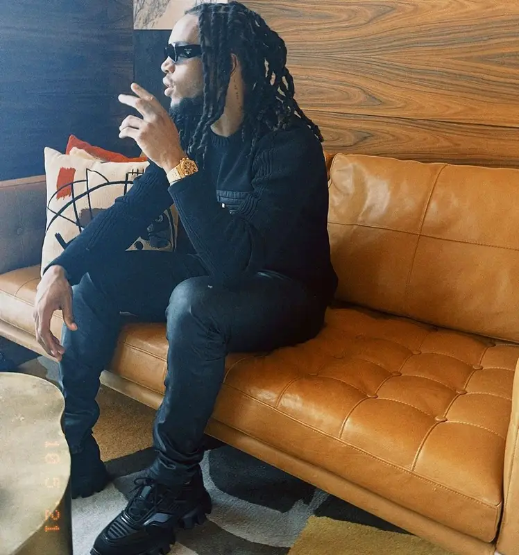 Renato Sanches outfit in Prada, 2021