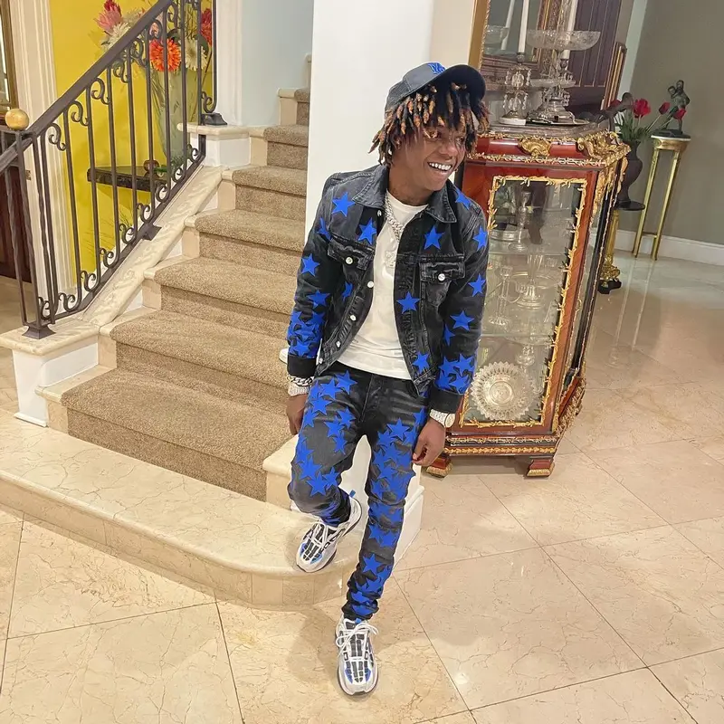 Jackboy outfit in Chemist and Amiri, 2022